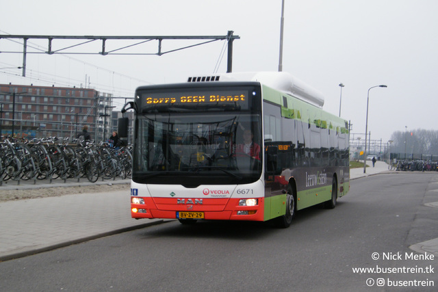 Foto van VEO MAN Lion's City CNG 6671 Standaardbus door Busentrein