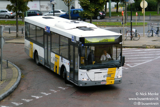 Foto van DeLijn Jonckheere Transit 2000 4871 Standaardbus door Busentrein