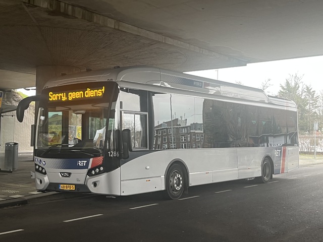 Foto van RET VDL Citea SLE-120 Hybrid 1286 Standaardbus door WimRET2023