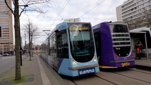 Foto van RET Rotterdamse Citadis 2103 Tram door KalilNieuw2008