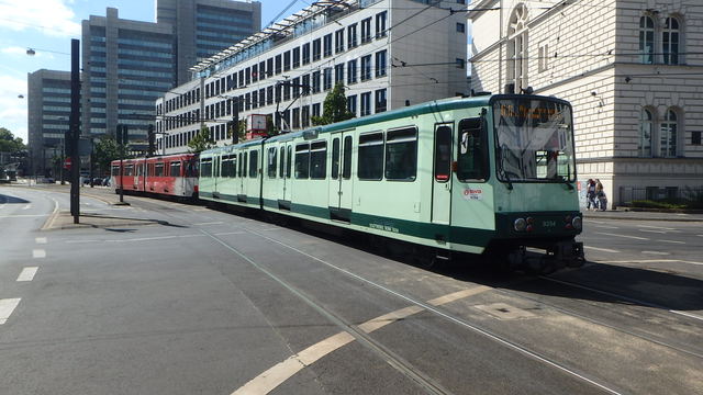 Foto van SWBV Stadtbahnwagen B 9354 Tram door Perzik