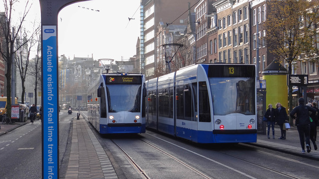 Foto van GVB Siemens Combino 2123 Tram door OVdoorNederland