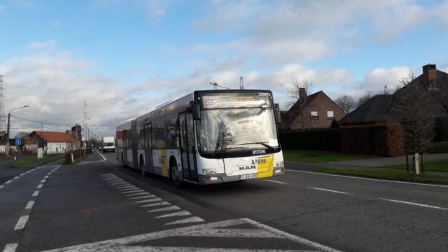 Foto van DeLijn MAN Lion's City G 220874 Gelede bus door_gemaakt BusfanTom