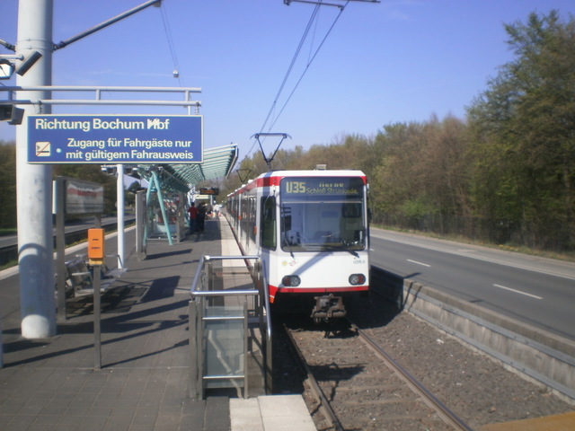 Foto van Bogestra Stadtbahnwagen B 6006 Tram door Perzik