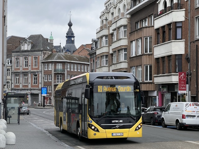 Foto van TEC Volvo 7900 Hybrid 4708 Standaardbus door Stadsbus