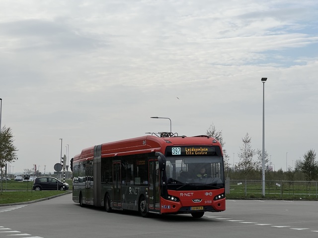 Foto van CXX VDL Citea SLFA-180 Electric 9788 Gelede bus door_gemaakt Stadsbus