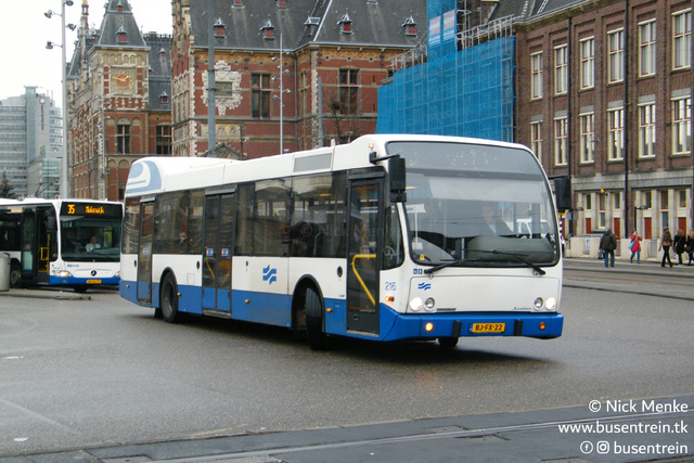 Foto van GVB Berkhof Jonckheer 216 Standaardbus door Busentrein