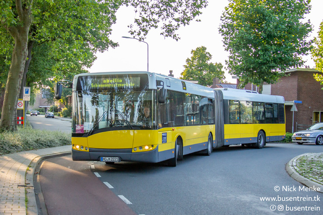 Foto van Milo Solaris Urbino 18 2221 Gelede bus door_gemaakt Busentrein