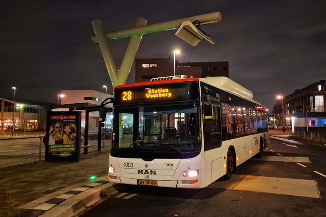 Foto van HTM MAN Lion's City CNG 1003 Standaardbus door dmulder070