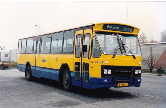 Foto van NZH DAF MB200 8687 Standaardbus door wyke2207