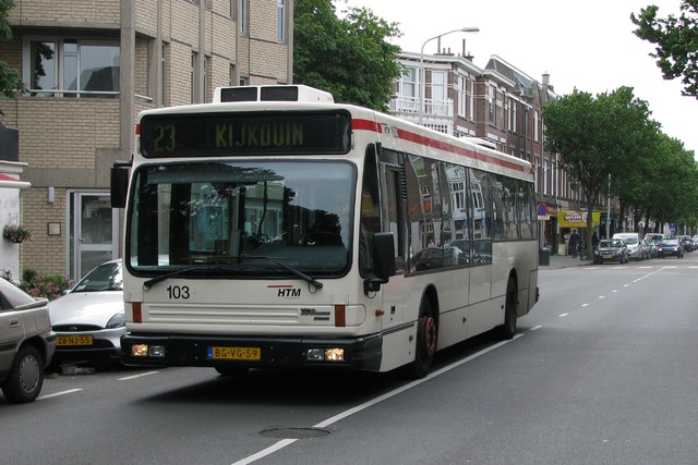 Foto van HTM Den Oudsten B96 103 Standaardbus door dmulder070