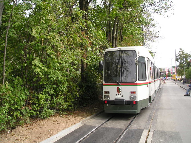 Foto van SWA Stadtbahnwagen M/N 8 8003 Tram door Perzik