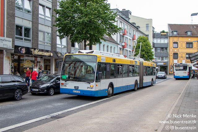Foto van SWS Van Hool AG300T 269 Gelede bus door_gemaakt Busentrein