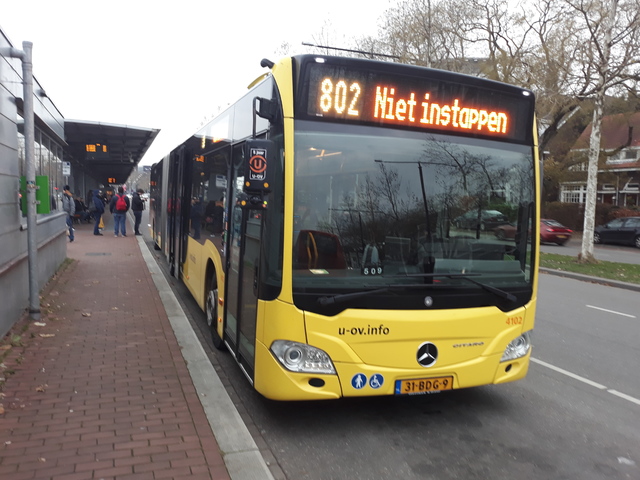Foto van QBZ Mercedes-Benz Citaro G 4102 Gelede bus door_gemaakt treinspotter-Dordrecht-zuid