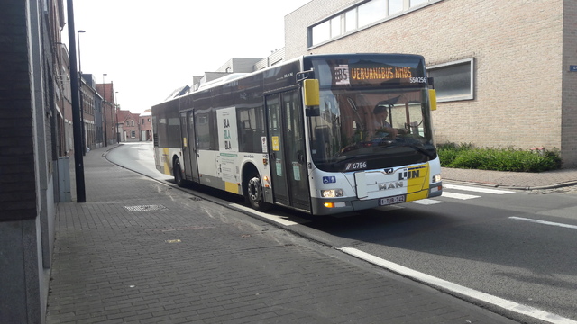 Foto van DeLijn MAN Lion's City 550256 Standaardbus door BusfanTom