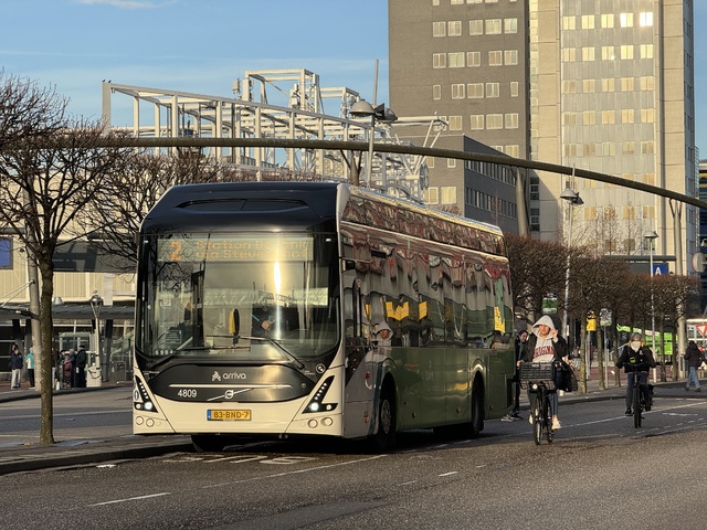 Foto van ARR Volvo 7900 Electric 4809 Standaardbus door Stadsbus