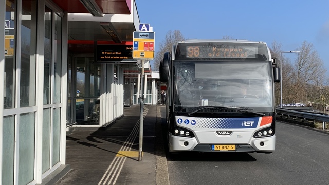 Foto van RET VDL Citea LLE-120 1105 Standaardbus door Stadsbus