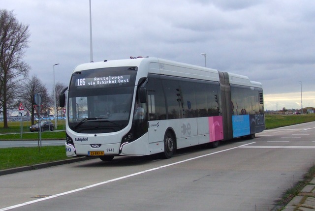 Foto van CXX VDL Citea SLFA-181 Electric 9745 Gelede bus door BusDordrecht2003