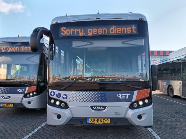 Foto van RET VDL Citea SLE-120 Hybrid 1243 Standaardbus door_gemaakt Sneltram