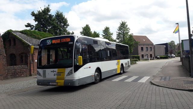 Foto van DeLijn Van Hool A360 5506 Standaardbus door BusfanTom