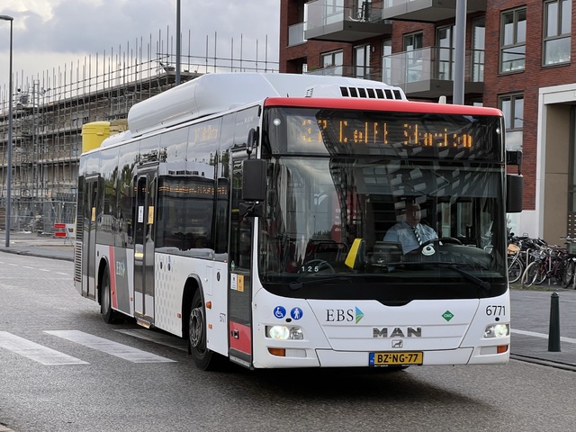 Foto van EBS MAN Lion's City CNG 6771 Standaardbus door_gemaakt Stadsbus
