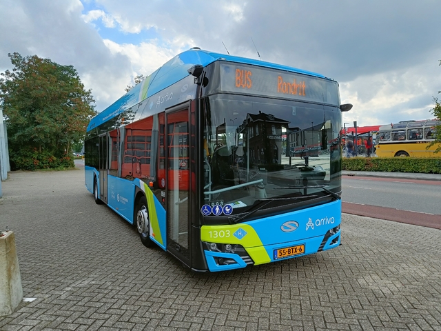 Foto van ARR Solaris Urbino 12 hydrogen 1303 Standaardbus door_gemaakt Fris44