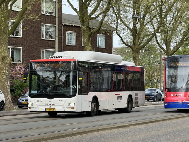 Foto van HTM MAN Lion's City CNG 1095 Standaardbus door Stadsbus