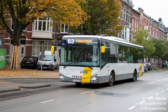 Foto van DeLijn Iveco Crossway LE (12mtr) 5739 Standaardbus door_gemaakt Busentrein