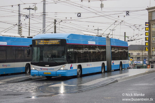 Foto van HER Hess Swisstrolley 5255 Gelede bus door_gemaakt Busentrein