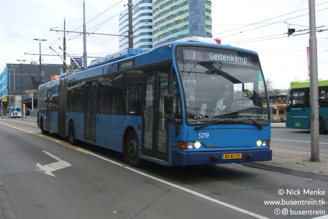 Foto van CXX Berkhof Premier AT 18 5219 Gelede bus door_gemaakt Busentrein