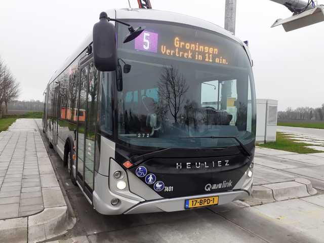 Foto van QBZ Heuliez GX437 ELEC 7401 Gelede bus door Draken-OV