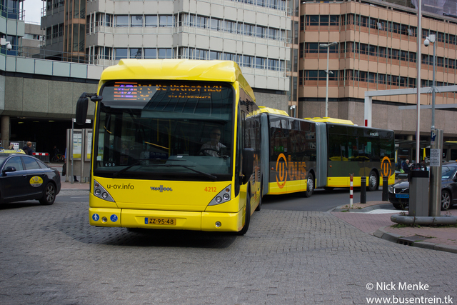 Foto van QBZ Van Hool AGG300 4212 Dubbelgelede bus door Busentrein