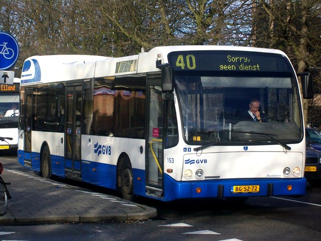 Foto van GVB Berkhof Jonckheer 153 Standaardbus door wyke2207