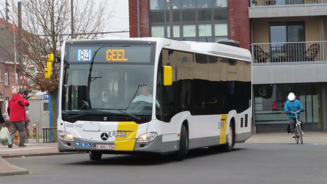 Foto van DeLijn Mercedes-Benz Citaro LE Hybrid 666012 Standaardbus door OVSpotterLinschoten