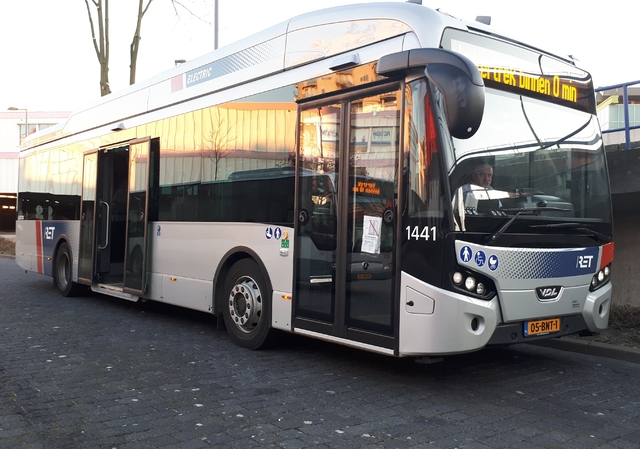 Foto van RET VDL Citea SLF-120 Electric 1441 Standaardbus door glenny82