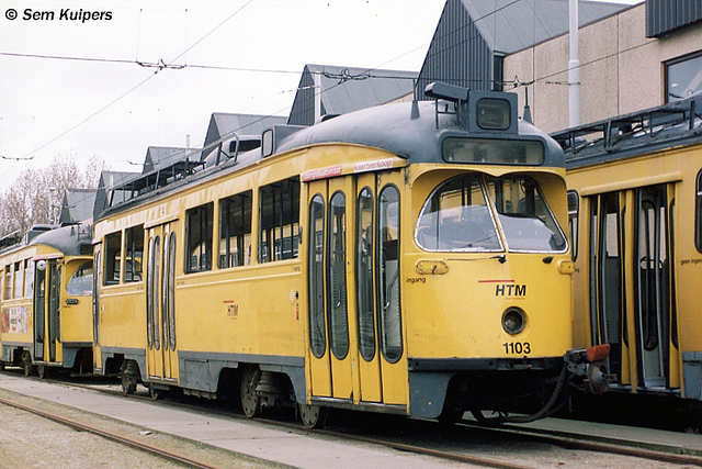 Foto van HTM Haagse PCC 1103 Tram door RW2014