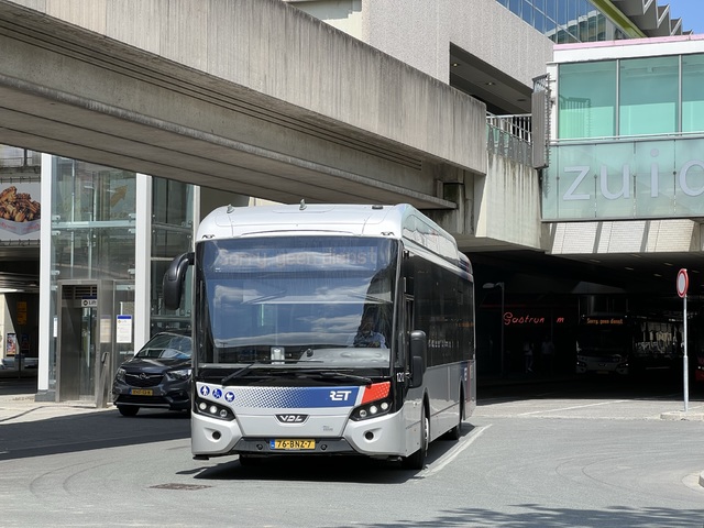 Foto van RET VDL Citea SLE-120 Hybrid 1212 Standaardbus door Stadsbus