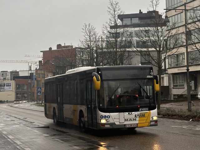 Foto van DeLijn MAN Lion's City 615048 Standaardbus door Ovzuidnederland