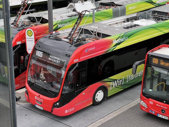 Foto van SWOS VDL Citea SLFA-181 Electric 205 Gelede bus door_gemaakt Stadsbus