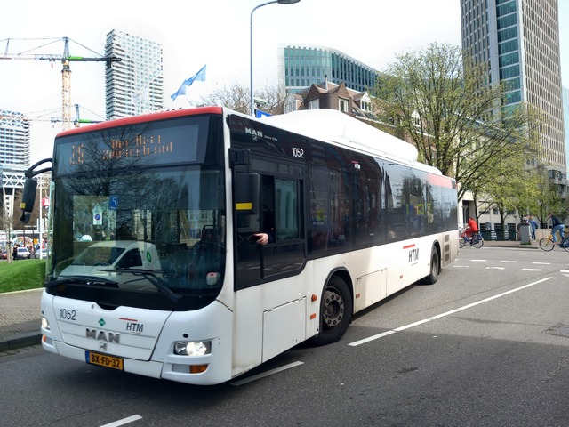 Foto van HTM MAN Lion's City CNG 1052 Standaardbus door Rafael070