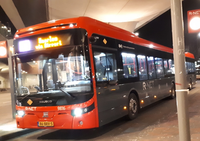 Foto van CXX Ebusco 2.2 (18mtr) 9816 Gelede bus door glenny82