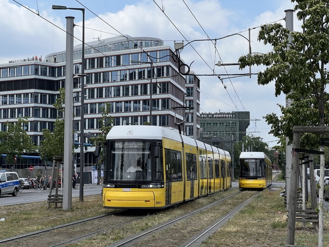 Foto van BVG Flexity 9068 Tram door Stadsbus