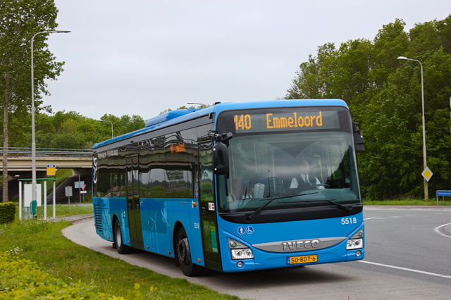 Foto van OVinIJ Iveco Crossway LE (12mtr) 5518 Standaardbus door Desbarts