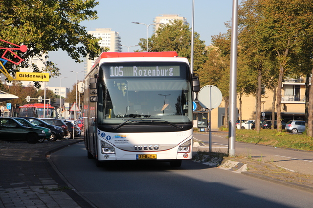 Foto van EBS Iveco Crossway LE CNG (12mtr) 5077 Standaardbus door jensvdkroft
