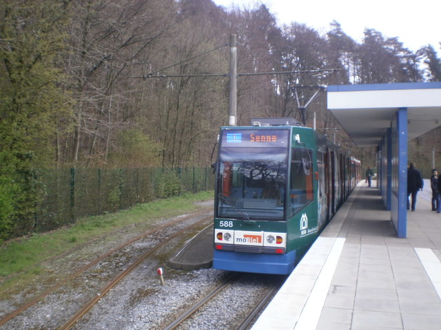 Foto van MoBiel Stadtbahnwagen M/N 8 588 Tram door_gemaakt Perzik