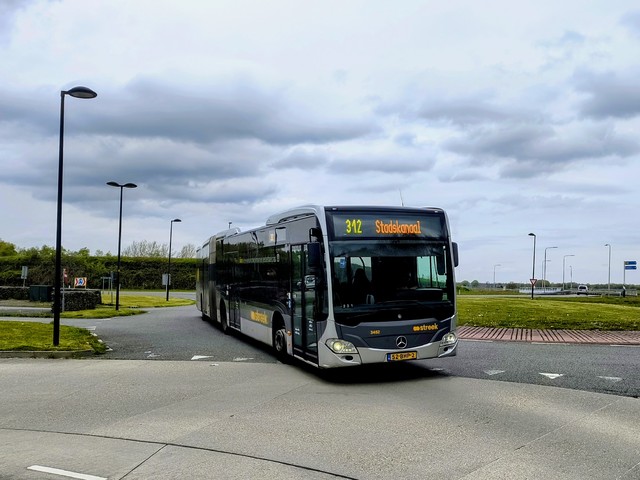Foto van QBZ Mercedes-Benz Citaro G 3452 Gelede bus door_gemaakt Draken-OV