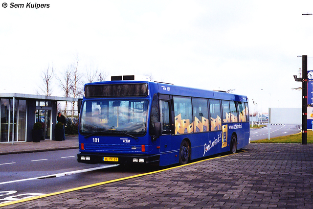 Foto van HTM Den Oudsten B96 181 Standaardbus door RW2014