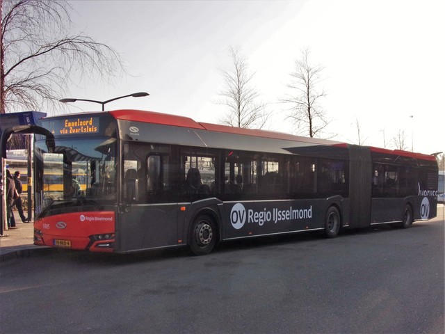 Foto van OVinIJ Solaris Urbino 18 9305 Gelede bus door Lijn45