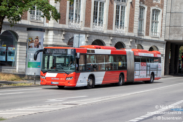Foto van ASEAG Scania Citywide LFA 2013 Gelede bus door Busentrein