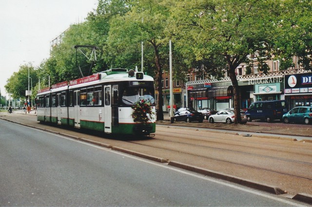 Foto van RET Rotterdamse Düwag GT8 1624 Tram door_gemaakt JanWillem